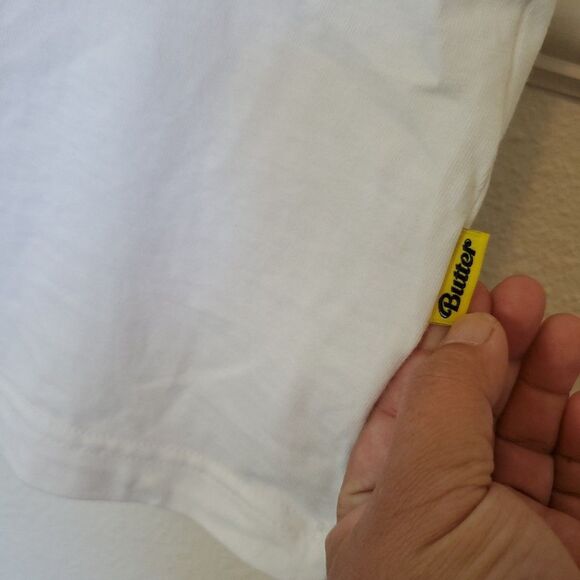 BTS T-shirt Butter official MD T-shirt size XL White Back Butter Print - Picture 4 of 14